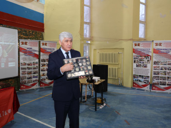 Уроки мужества для отдыхающих центра «Березка»