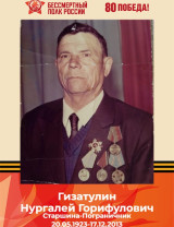 Гизатулин Нургалей Горифулович