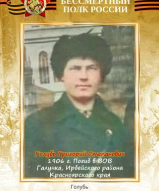 Голубь Григорий Степанович