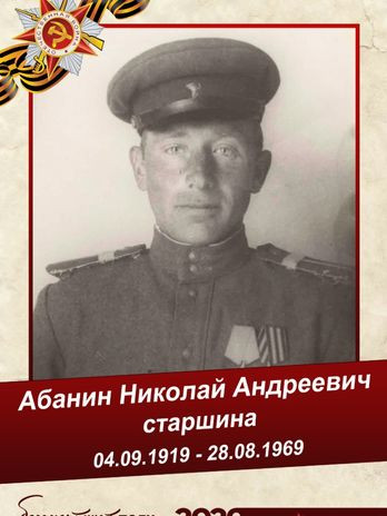 Абанин Николай Андреевич