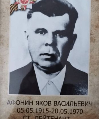 Афонин Яков Васильевич
