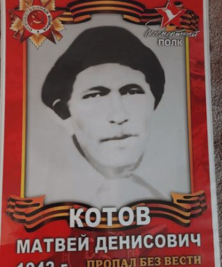 Котов Матвей Денисович