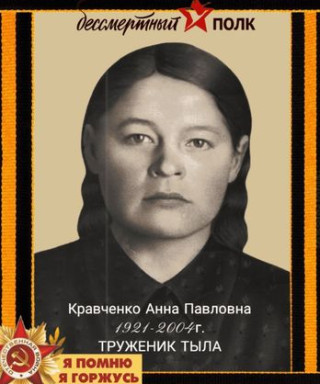 Кравченко Анна Павловна