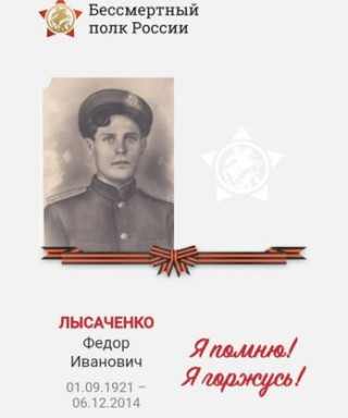 Лысаченко Федор Иванович