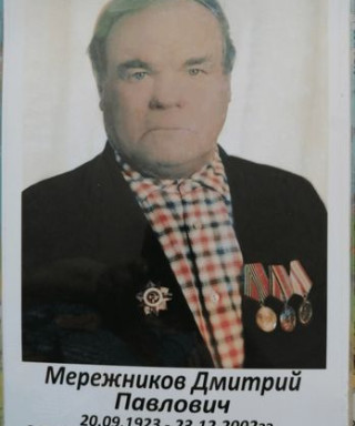 Мережников Дмитрий Павлович