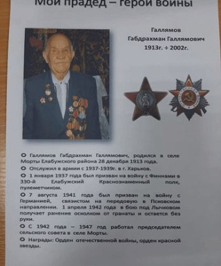 Галлямов Габдрахман Галлямович