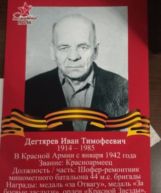 Дегтярёв Иван Тимофеевич
