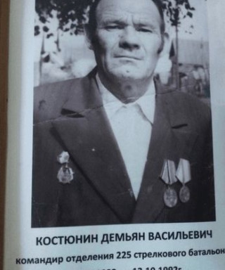 Костюнин Демьян Васильевич
