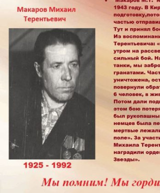 Макаров Михаил Терентьевич