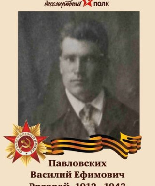 Павловских Василий Ефимович