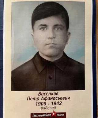 Васёнков Пётр Афанасьевич