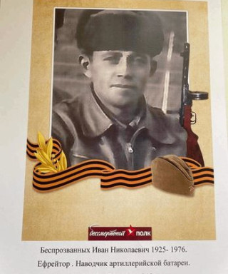Беспрозванных Иван Николаевич