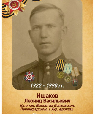 Ишаков Леонид Васильевич