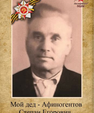 Афиногентов Степан Егорович
