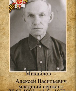 Михайлов Алексей Васильевич