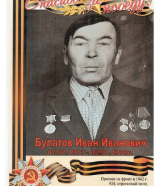 Булатов Иван Иванович