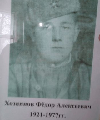 Хозяинов Федор Алексеевич