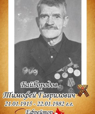 Байбородов Тимофей Гаврилович