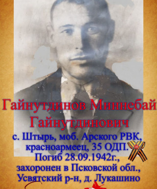 Гайнутдинов Миннебай Гайнутдинович