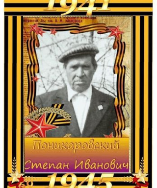 Поникаровский Степан Иванович