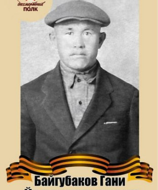 Байгубаков Гани Йалалитдинович