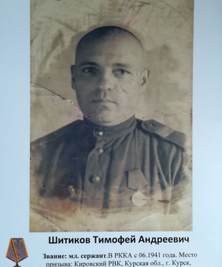 Шитиков Тимофей Андреевич