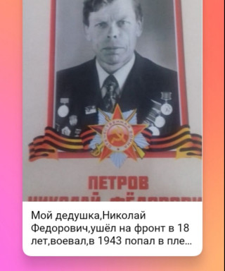 Петров Николай Фёдорвич