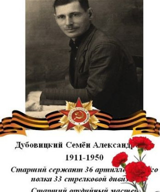Дубовицкий Семён Александрович