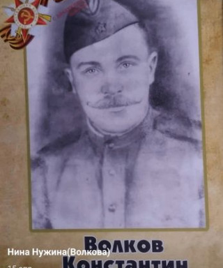 Волков Константин Дмитревичь