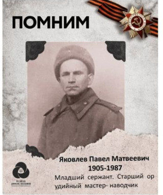 Яковлев Павел Матвеевич