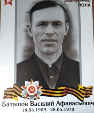 Балашов Василий Афанасьевич
