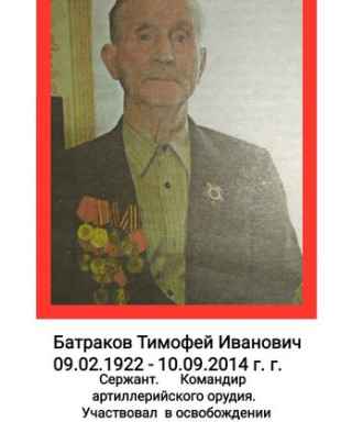 Батраков Тимофей Иванович