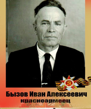 Бызов Иван Алексеевич