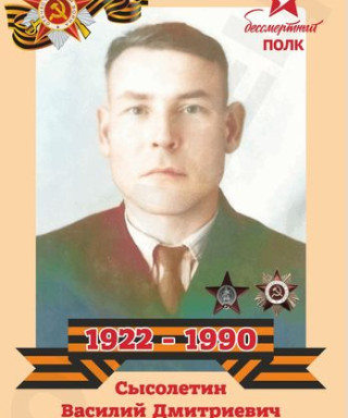 Сысолетин Василий Дмитриевич