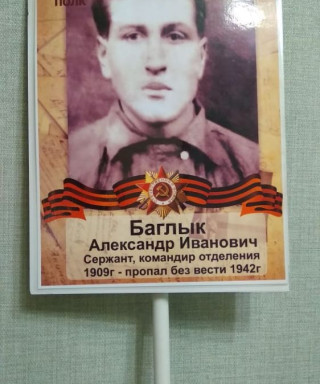 Баглык Александр Иванович