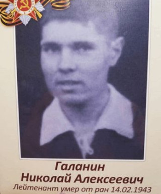 Галанин Николай Алексеевич