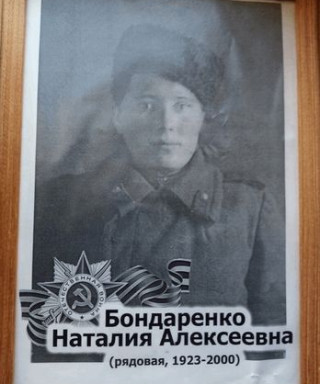 Бондаренко Наталия Алексеевна