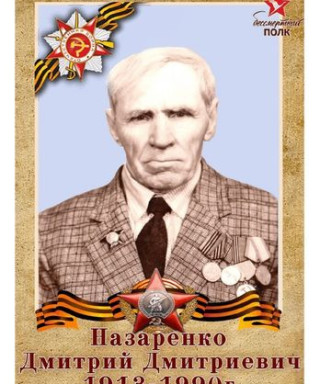 Назаренко Дмитрий Дмитриевич