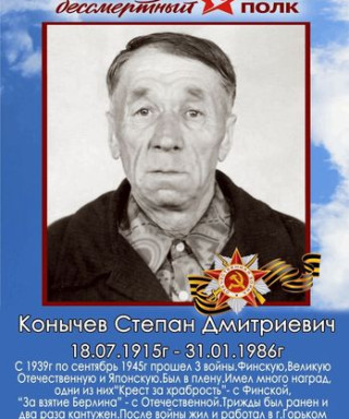 Конычев Степан Дмитриевич