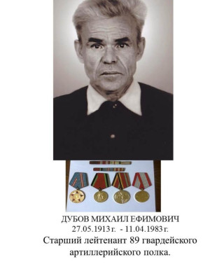 Дубов Михаил Ефимович