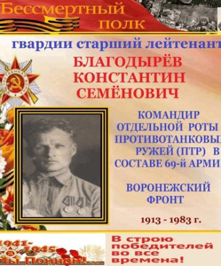 Благодырев Константин Семенович