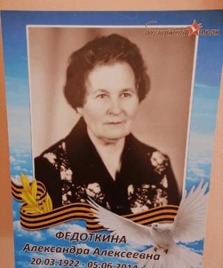 Федоткина Александра Алексеевна