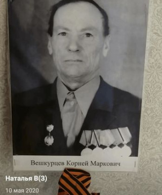 Вешкурцев Корней Маркович