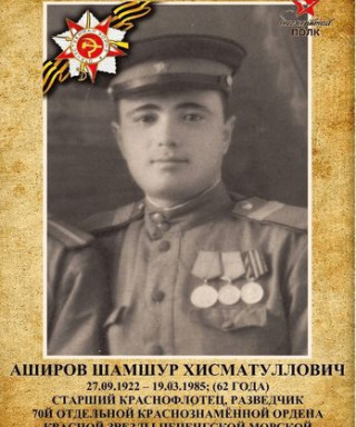 Аширов Шамшур Хисматуллович