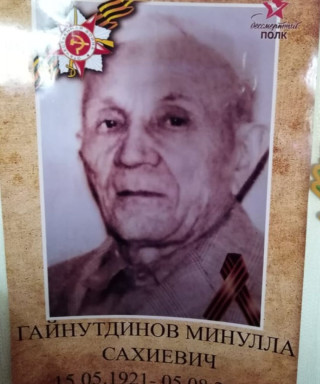 Гайнутдинов Минулла Сахиевич