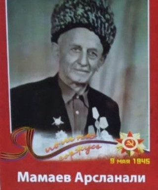 Мамаев Арсланали Инивович