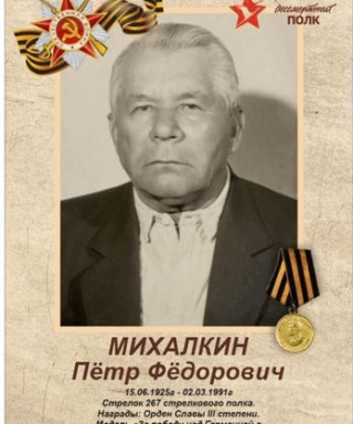 Михалкин Пётр Фёдорович