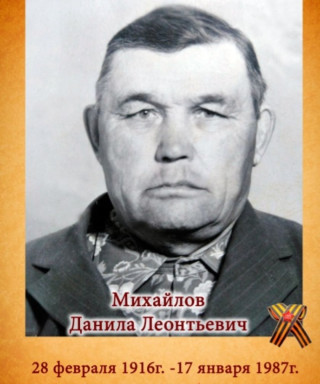 Михайлов Данил Леонтьевич