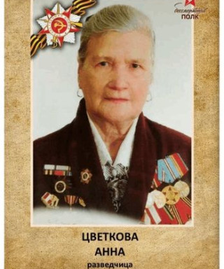 Цветкова Анна Федоровна