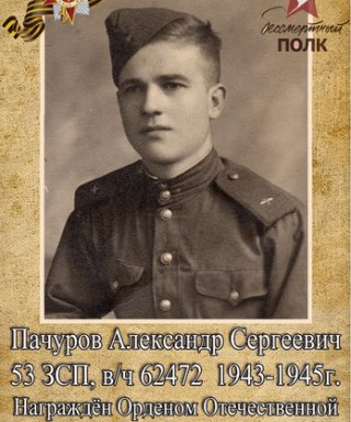 Пачуров Александр Сергеевич